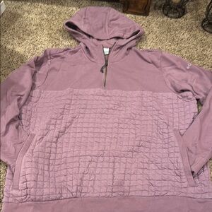Men's Purple Hooded Sweater